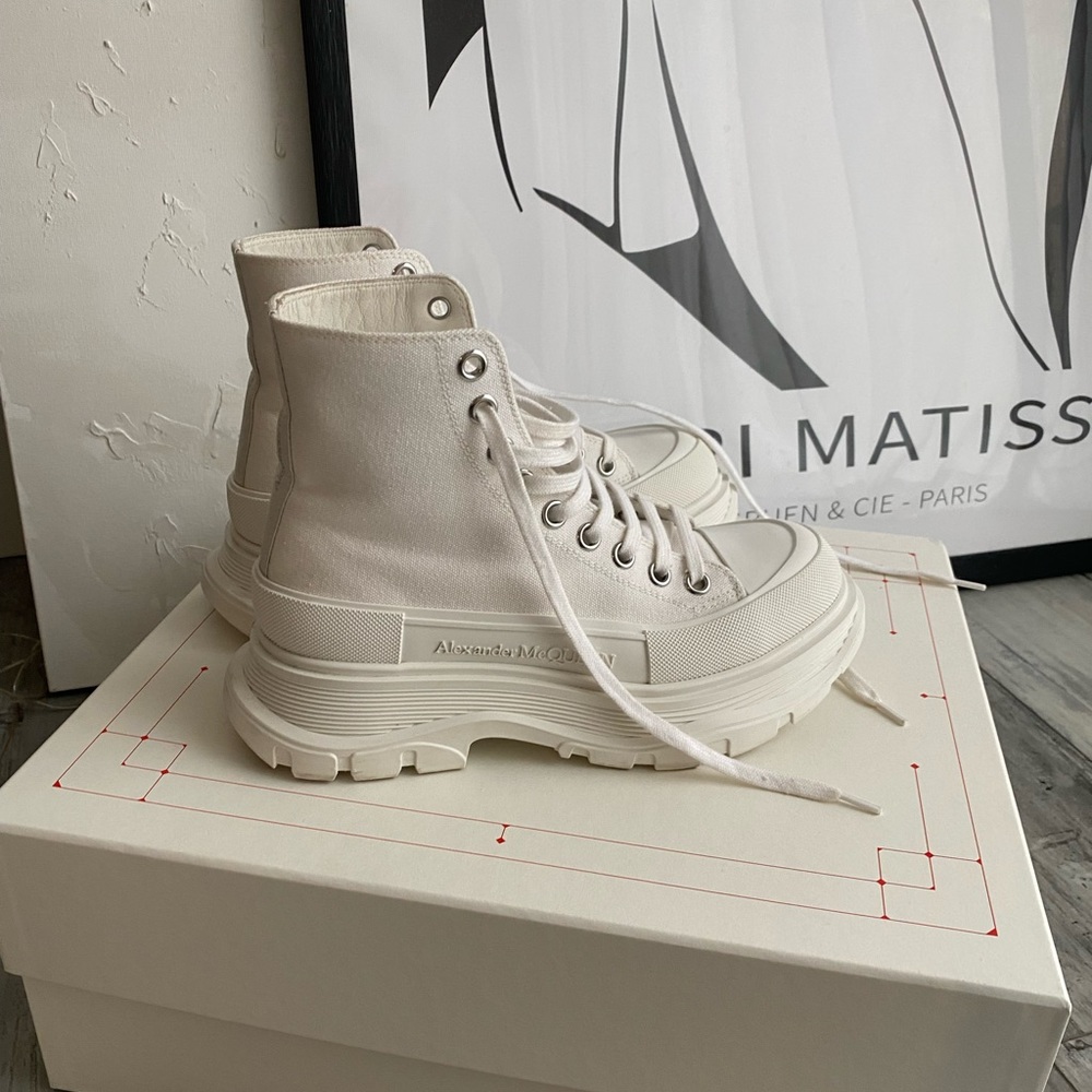 Alexander McQueen Tread Slick Boots